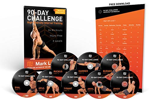 MARK LAUREN Workout DVD - Bodyweight 90-Day Challenge | Total Fitness Bodyweight Exercise ProgramĀ
