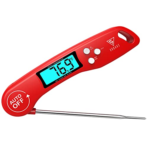 DOQAUS Digital Meat Thermometer, Instant Read Food Thermometer for Cooking, Kitchen Thermometer Probe with Backlit & Reversible Display, Cooking Thermometer Temperature for Turkey Grill BBQ Candy - Image 2