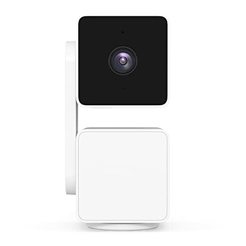 WYZE Cam Pan v3 Indoor/Outdoor IP65-Rated 1080p Pan/Tilt/Zoom Wi-Fi Smart Home Security Camera with Color Night Vision, 2-Way Audio, Works with Alexa & Google Assistant, White