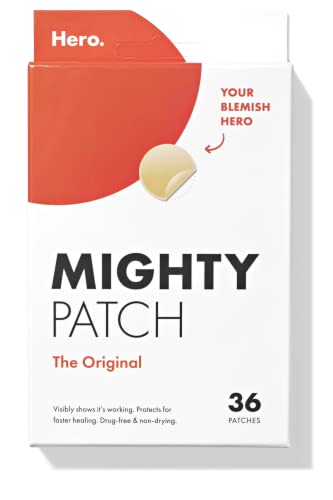 Mighty Patch Original from Hero Cosmetics - Hydrocolloid Acne Pimple Patch for Covering Zits and Blemishes, Spot Stickers for Face and Skin, Vegan-friendly and Not Tested on Animals (36 Count) - Image 2