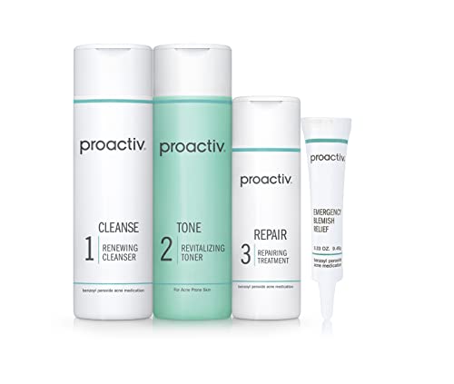 Proactiv 3 Step Acne Treatment - Benzoyl Peroxide Face Wash, Repairing Acne Spot Treatment for Face And Body, Exfoliating Toner - 60 Day Complete Acne Skin Care Kit - Image 2