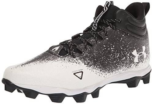 Under Armour Men's Spotlight Fran 2.0 Football Shoe, Black (001)/Black, 13